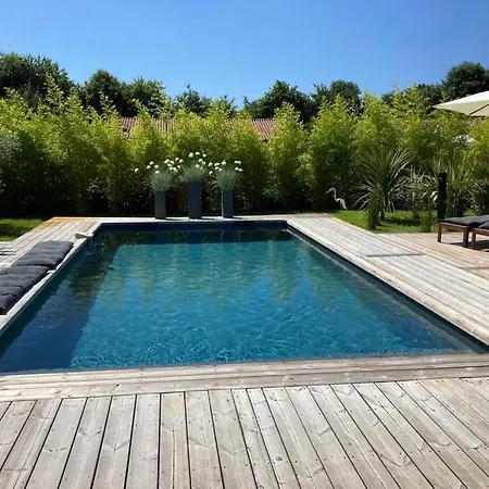 Cap Ferret Superbe Bois Avec Piscine