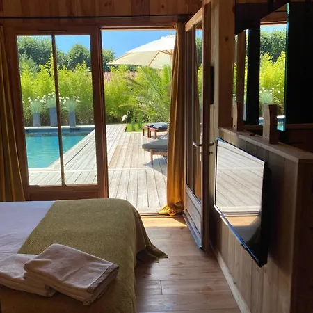 Villa Cap Ferret Superbe Bois Avec Piscine